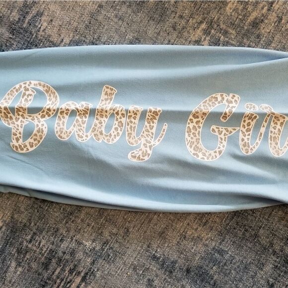 NWT Refuge Blue Leopard Baby Girl Lounge Jogger Pant Pockets Soft Various Sizes! - Picture 6 of 7